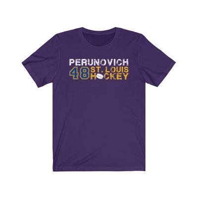 Perunovich 48 St. Louis Hockey Unisex Jersey Tee