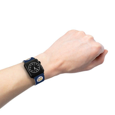 Ladies Of The Blues Apple Watch Band In Navy Blue