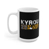 Kyrou 25 St. Louis Hockey Ceramic Coffee Mug In Black, 15oz