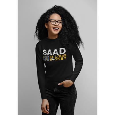 Saad 20 St. Louis Hockey Unisex Jersey Long Sleeve Shirt