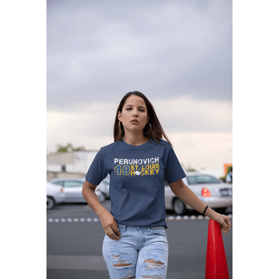 Perunovich 48 St. Louis Hockey Unisex Jersey Tee